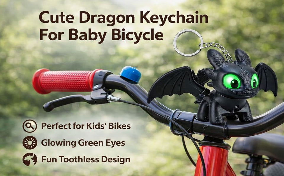 DW™ Nighty Fury Dragon Keychain
