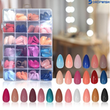 DW™ 576 PCS Colored Nail Kit