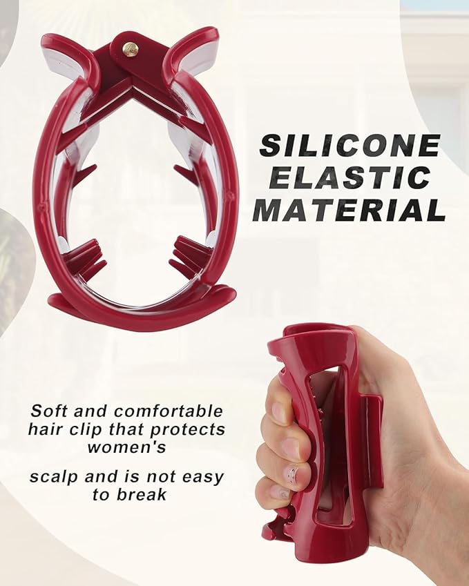 Safe Hair Claw Clips