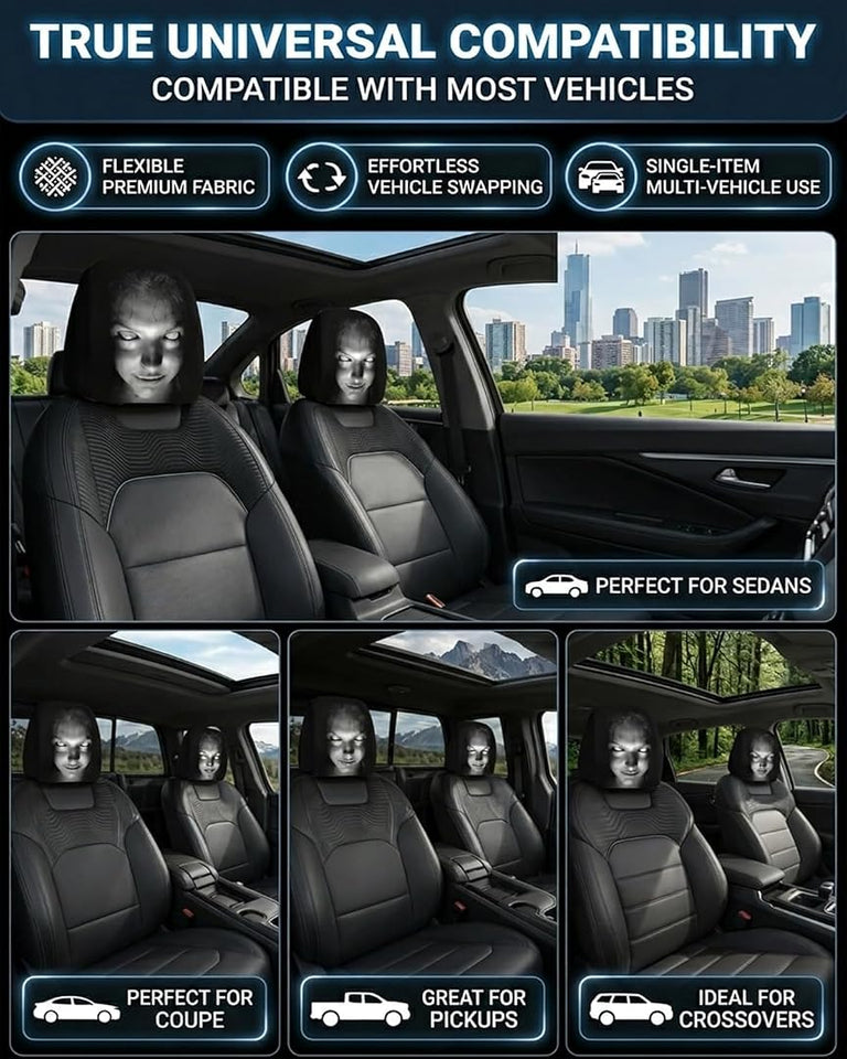 DW™ GoofyGrin Headrest Covers