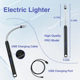 USB Rechargeable Electric Gas Lighter