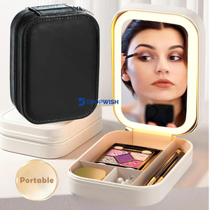 LED Makeup Box | With Adjustable Light-Up Mirror