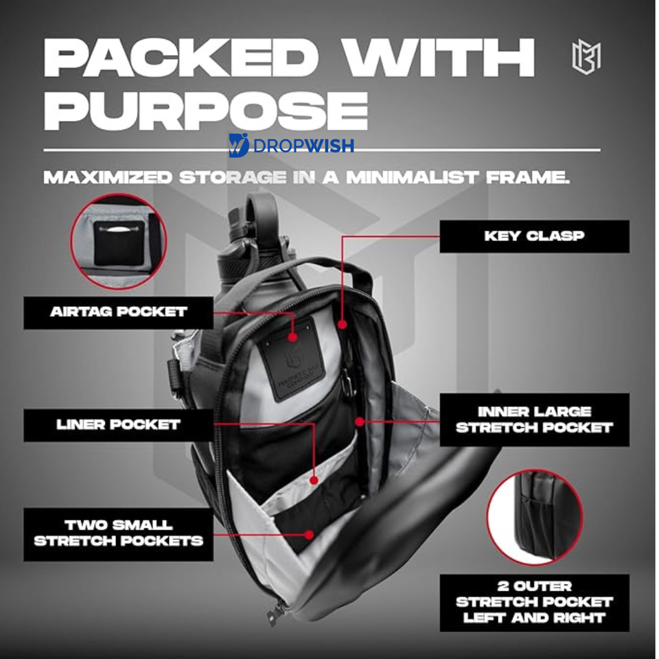DW™ Magnetic Gym Bag