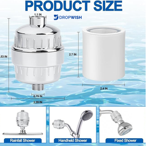 DW™ Shower Filter Head|15 Stage Filter