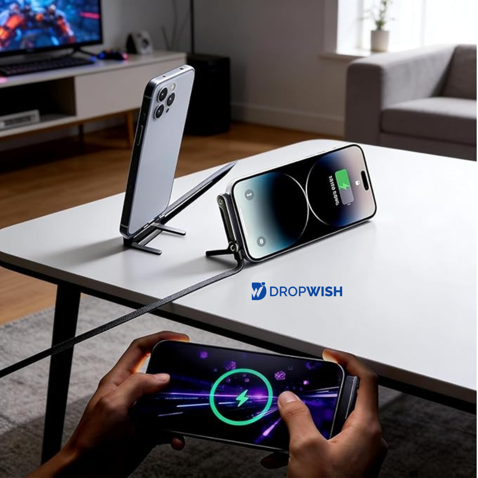 DW™2-in-1 Invisible Holder Charger Cable