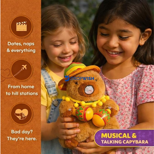 DW™Musical Talking Capybara Plush Toy Musical Talking Capybara Plush Toy