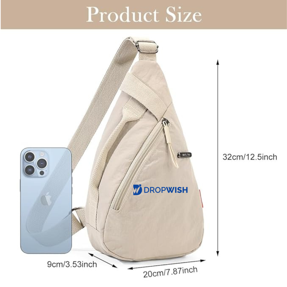 DW™Nylon Lightweight Shoulder Bag