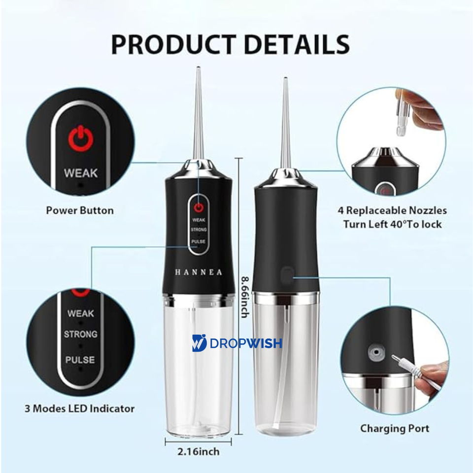 DW Portable Dental Water Flosser