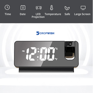 DW™Projector Alarm Clock|With Led Display