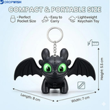DW™ Nighty Fury Dragon Keychain
