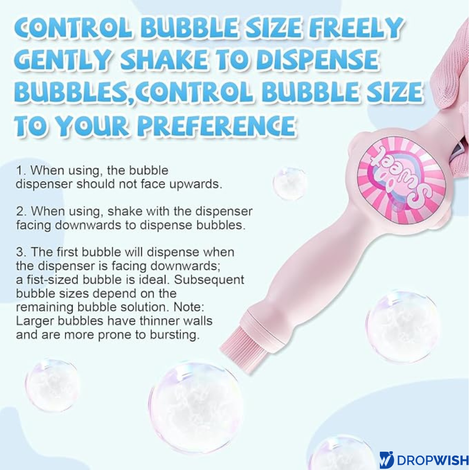 DW™ CloudPop Bubble Gun ⭐⭐⭐⭐⭐