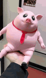 DW™ Pink Piggy Squeeze Toy