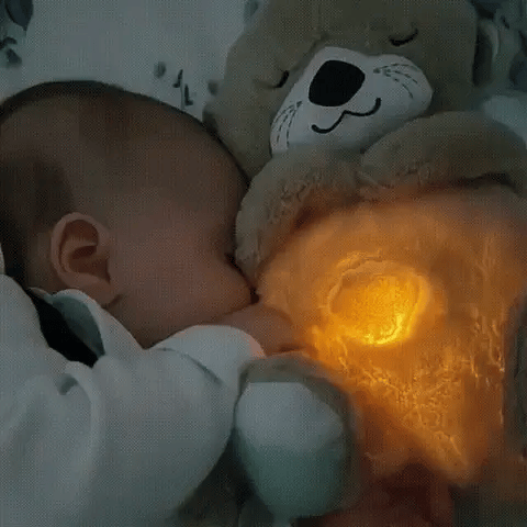DW™ Breathing Teddy Bear| Musical Sleeping Toy
