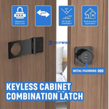 DW™Household Cabinet Password Hasp Lock