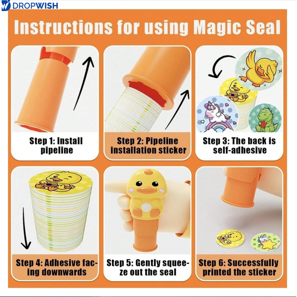 DW™ Kids Sticker Stamp
