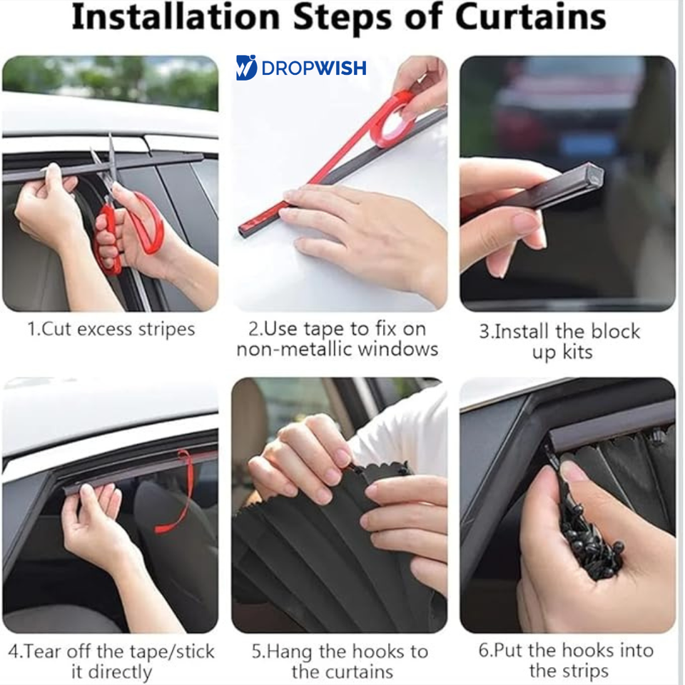 DW™ Magnetic Curtain For Cars
