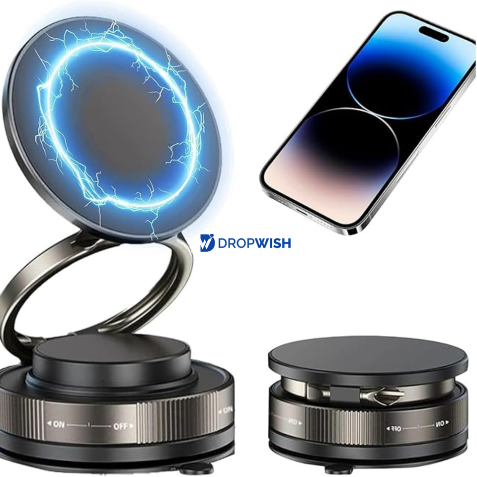 DW™ Magnetic Phone Holder|360° Vacuum Phone Holder