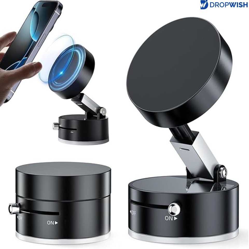 DW™ Magnetic Phone Holder|360° Vacuum Phone Holder