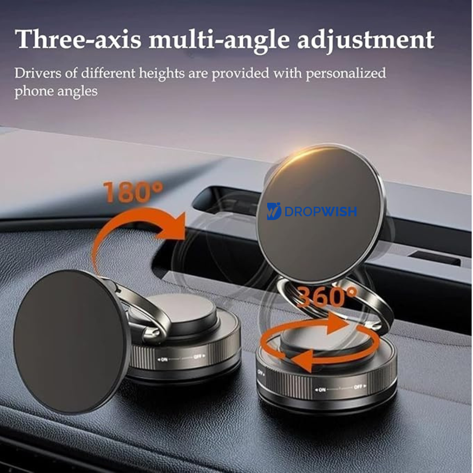 DW™ Magnetic Phone Holder|360° Vacuum Phone Holder
