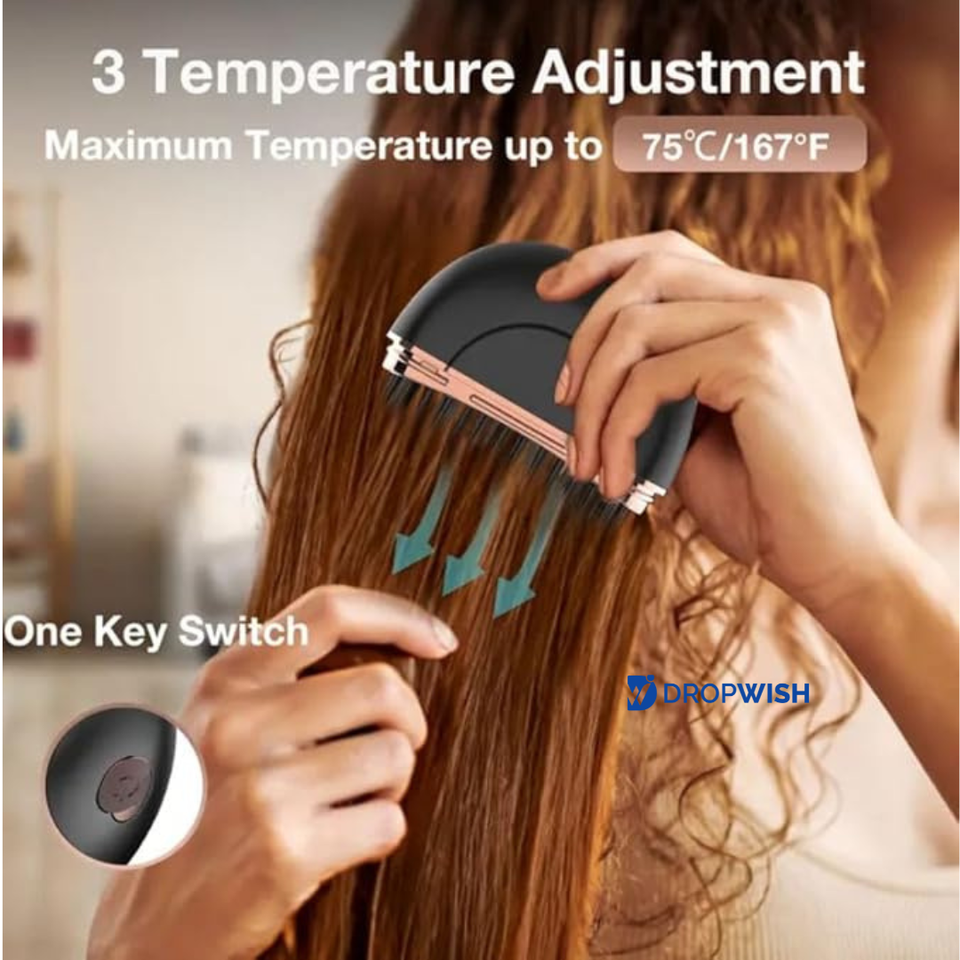 DW™Cordless Hair Straightener Comb