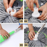 DW CleanSpin™ 2-in-1 Dehydrating Mop
