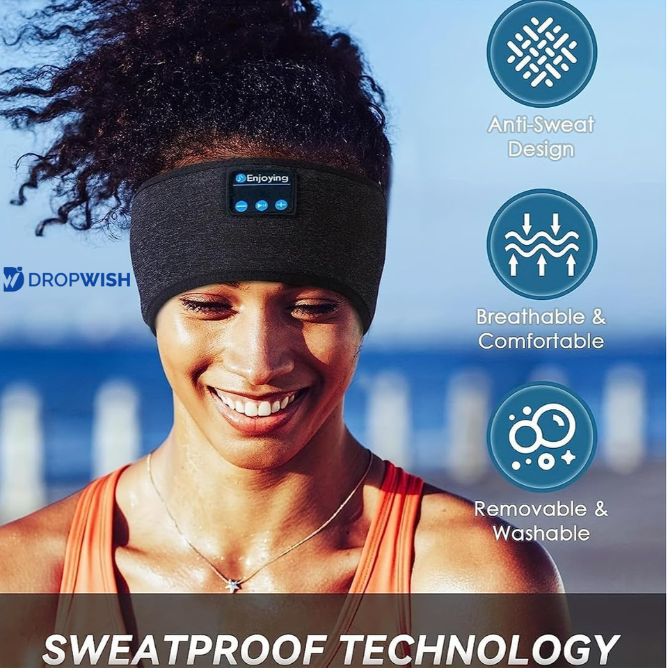 DW™ SoundWeave Band | Perfect for Insomia,Meditation,Travel,Side Sleepers