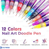 DW™ Nail Art Pens Set| Set Of 12| Extra 100/- Off On Prepaid