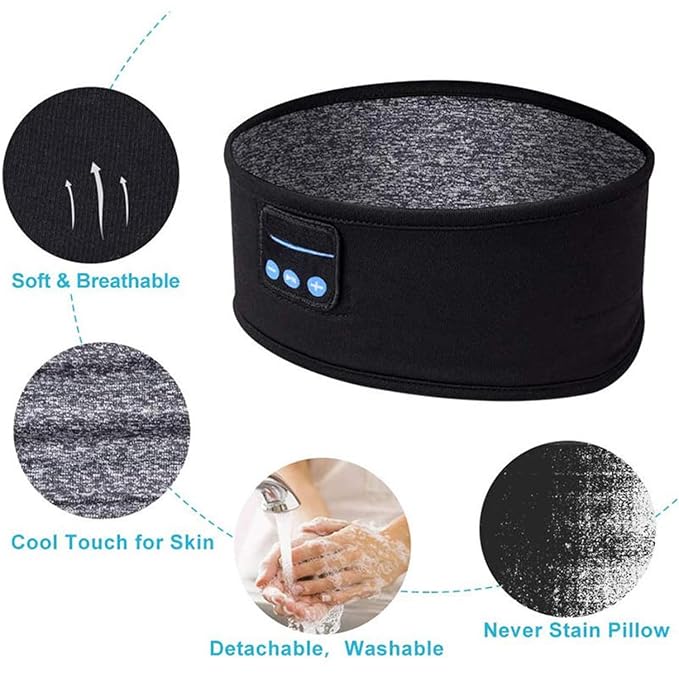 DW™ SoundWeave Band | Perfect for Insomia,Meditation,Travel,Side Sleepers