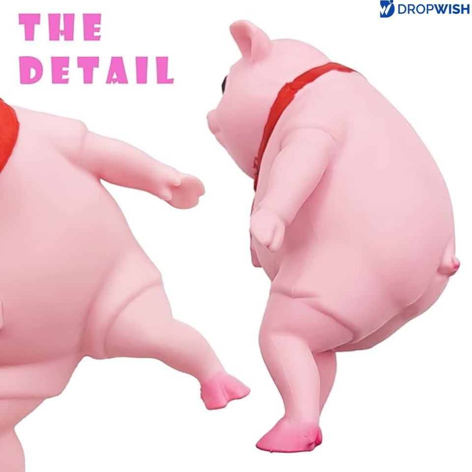 DW™ Pink Piggy Squeeze Toy