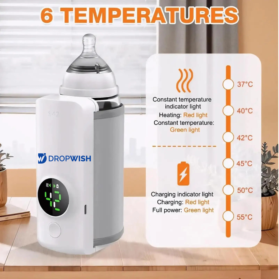 DW™ Portable Water Warmer|Baby Water Bottles|Extra 100/- Off on PREPAID