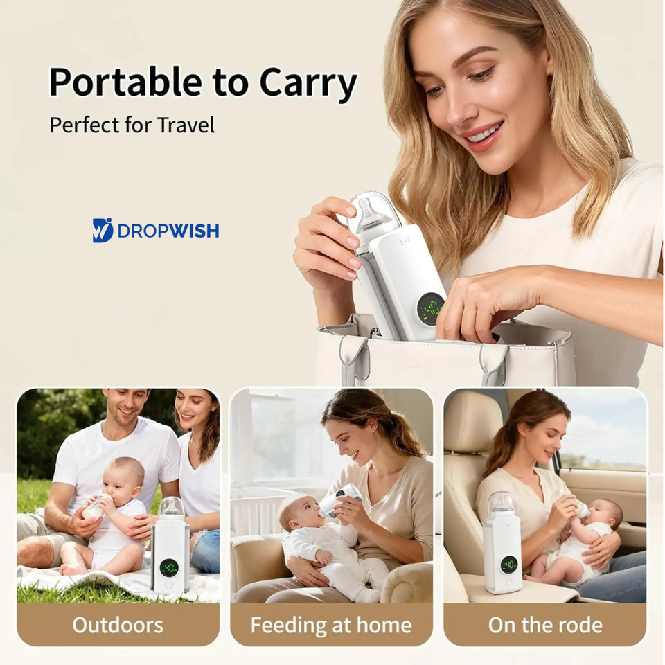 DW™ Portable Water Warmer|Baby Water Bottles|Extra 100/- Off on PREPAID