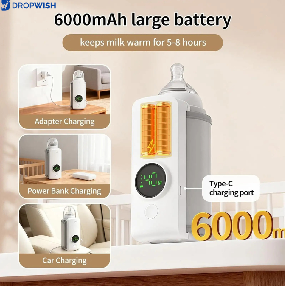 DW™ Portable Water Warmer|Baby Water Bottles|Extra 100/- Off on PREPAID