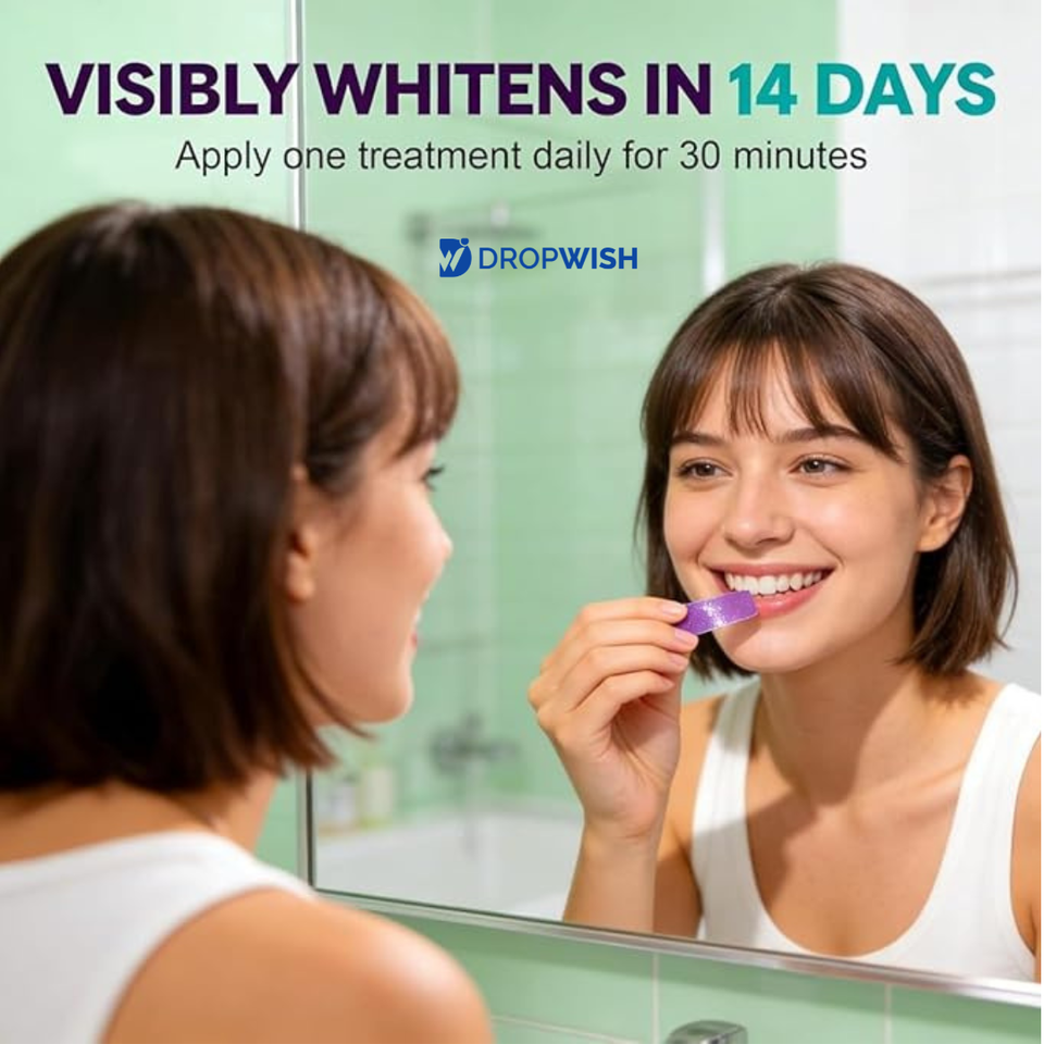 DW™ VioletSmile Whitening Strips|Pack of 1&2
