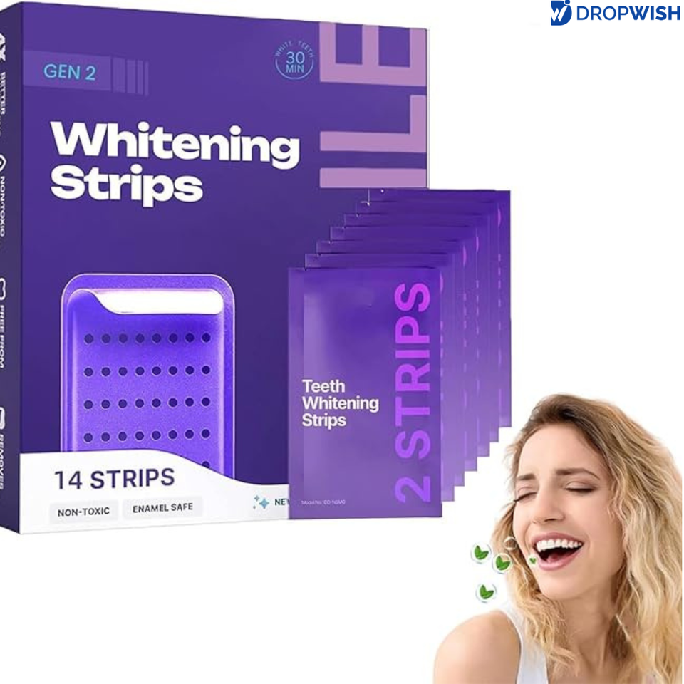 DW™ VioletSmile Whitening Strips|Pack of 1&2