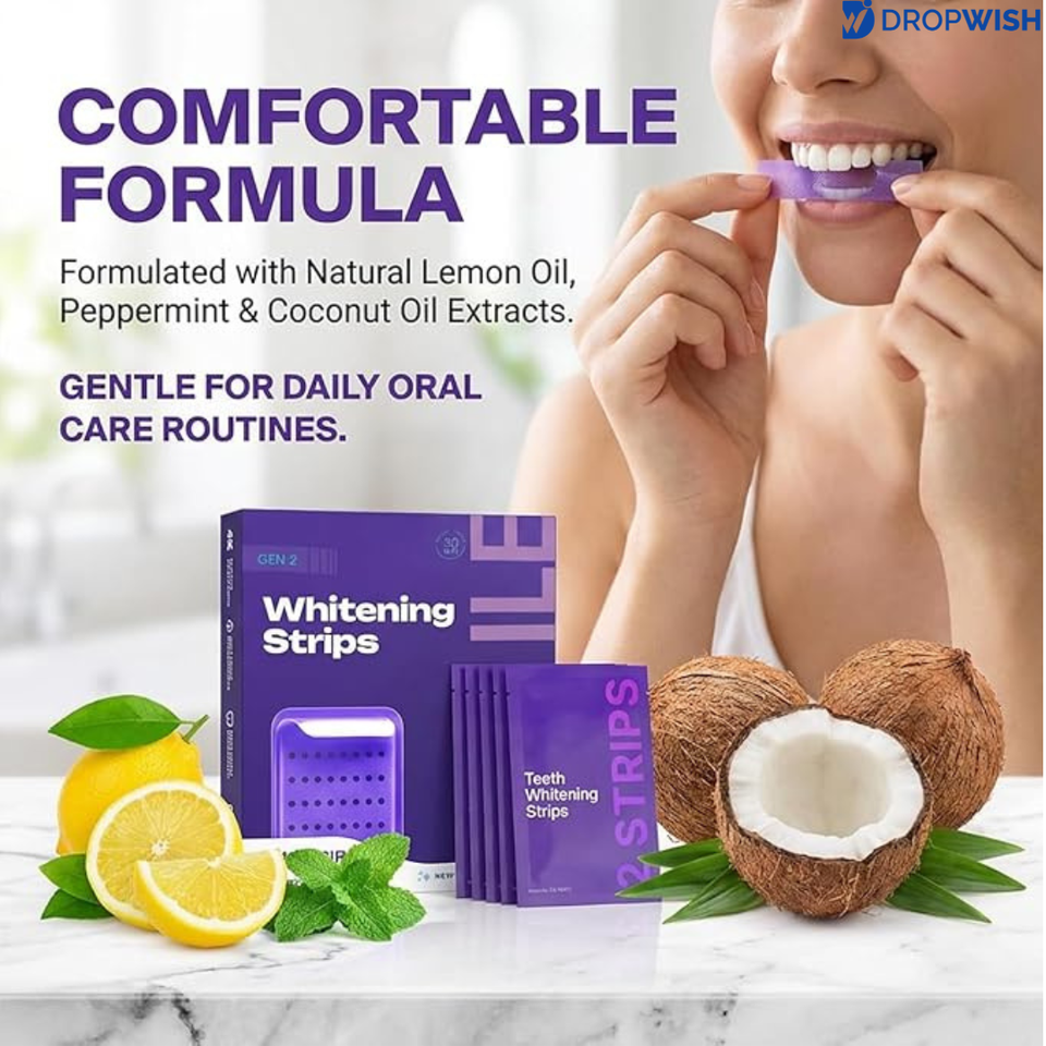 DW™ VioletSmile Whitening Strips|Pack of 1&2