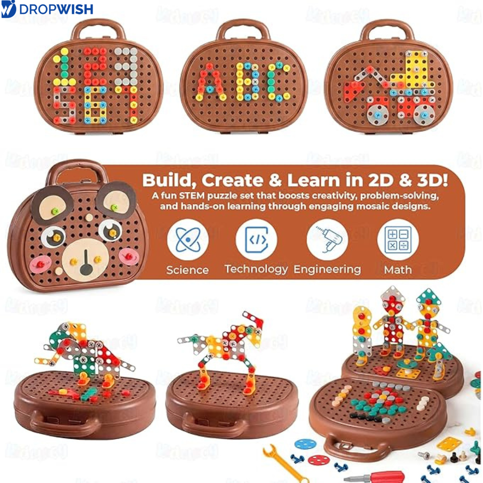 DW™ Electric Drill Puzzle Building Toy