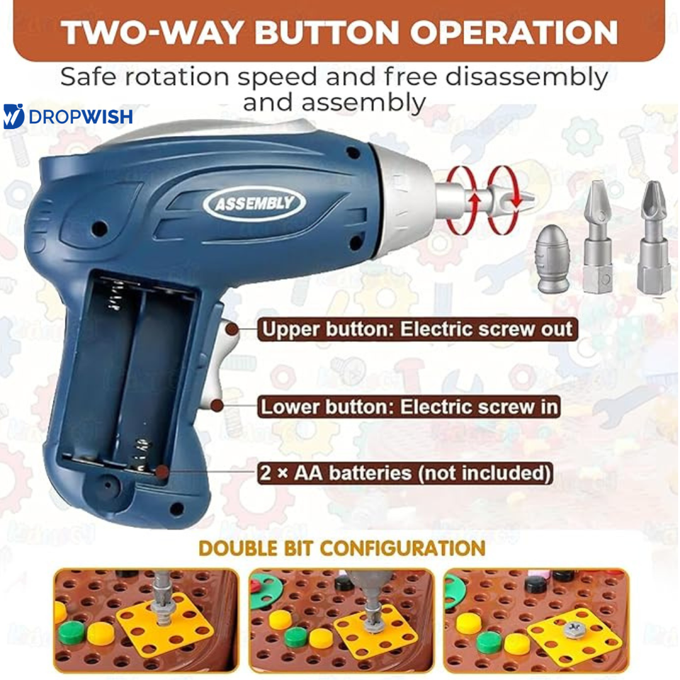 DW™ Electric Drill Puzzle Building Toy