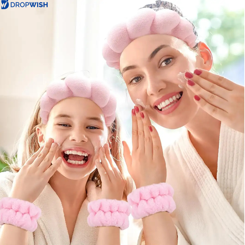DW™ Spa Headband & Wristbands Combo