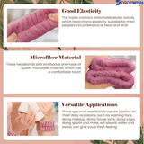 DW™ Spa Headband & Wristbands Combo