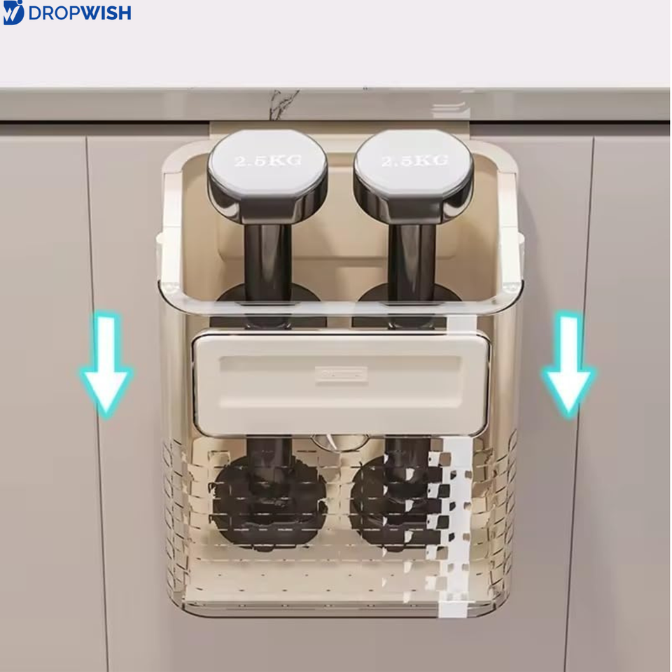 DW™ Wall Mounted Acrylic Dustbin