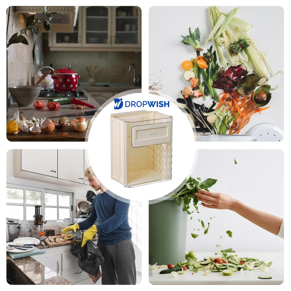 DW™ Wall Mounted Acrylic Dustbin